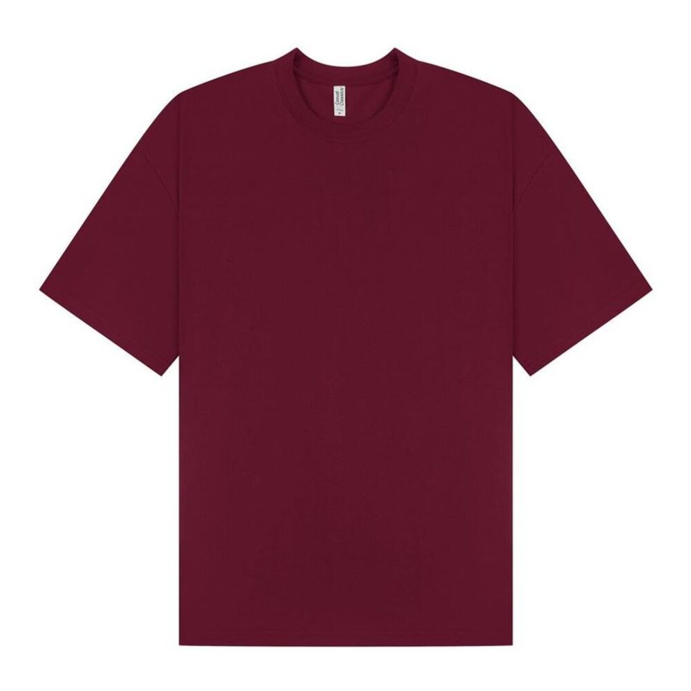 Casual Classics Unisex Adult Supreme Combed Cotton Natural Oversized T-Shirt / B